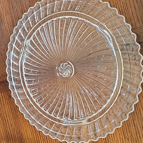 Vintage Pie/Cake plates, set of 3 - Picture 3 of 4